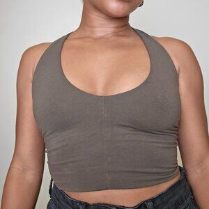 Indigo Luna Agni Cross Top - Forest xs